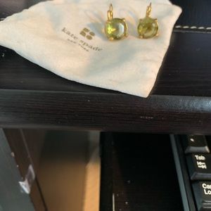 Kate Spade large stone earrings